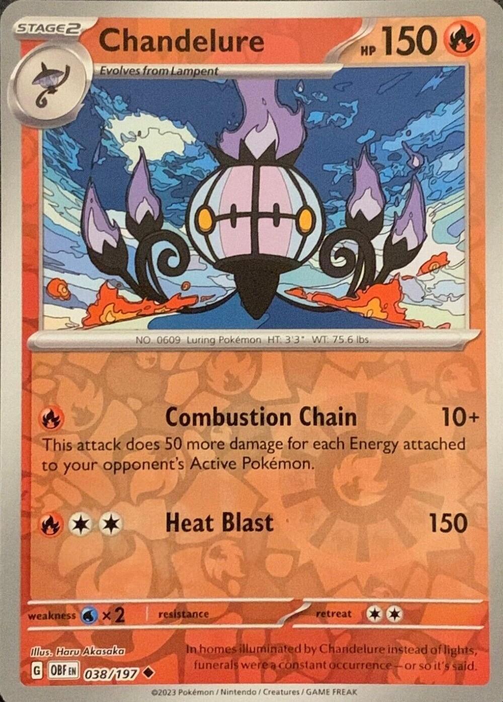 Chandelure [Reverse Holo]