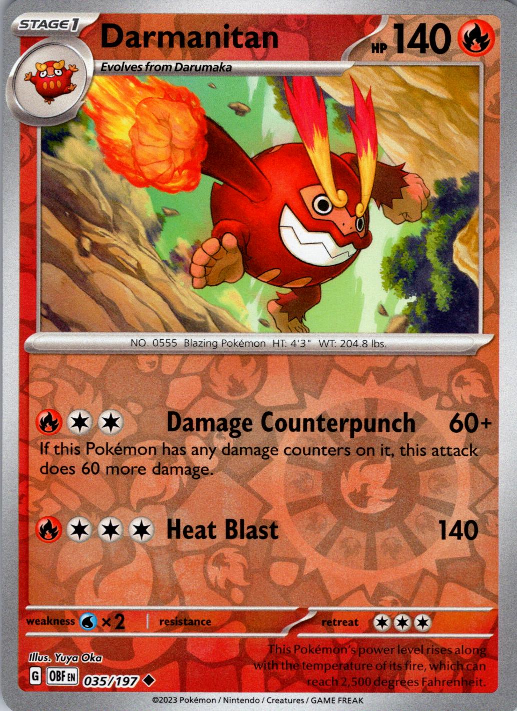 Darmanitan [Reverse Holo]