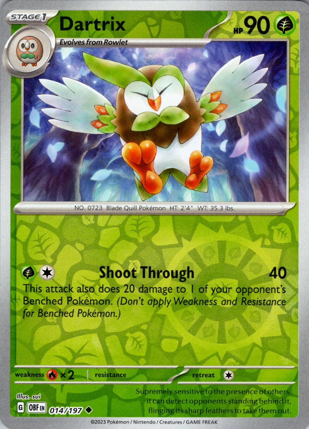 Dartrix [Reverse Holo]