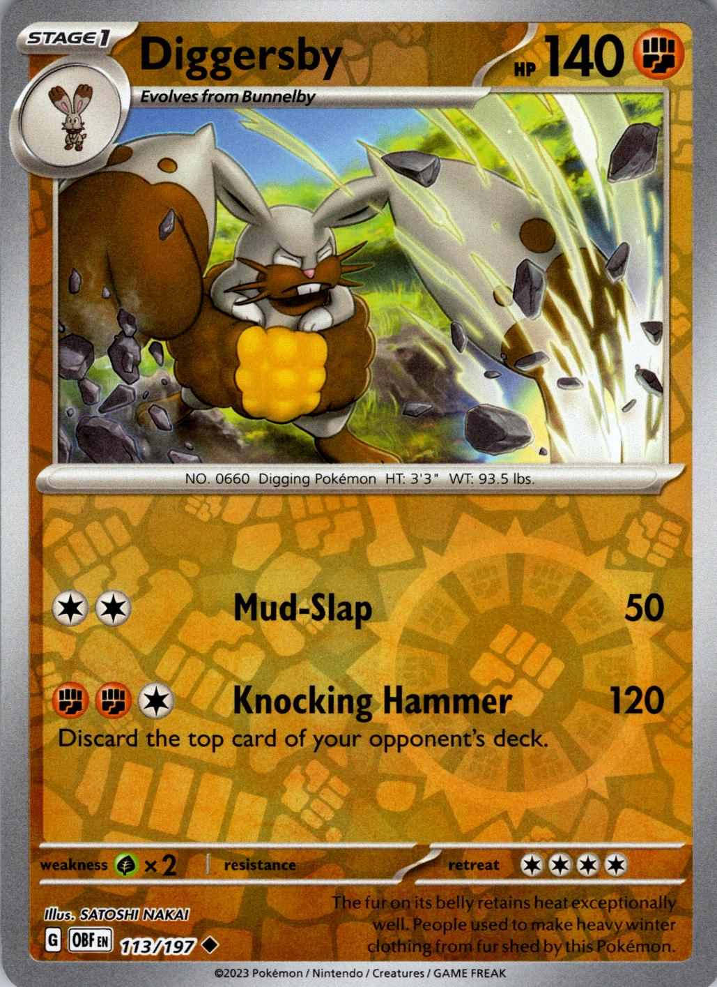 Diggersby [Reverse Holo]