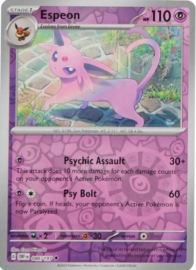 Espeon [Reverse Holo]