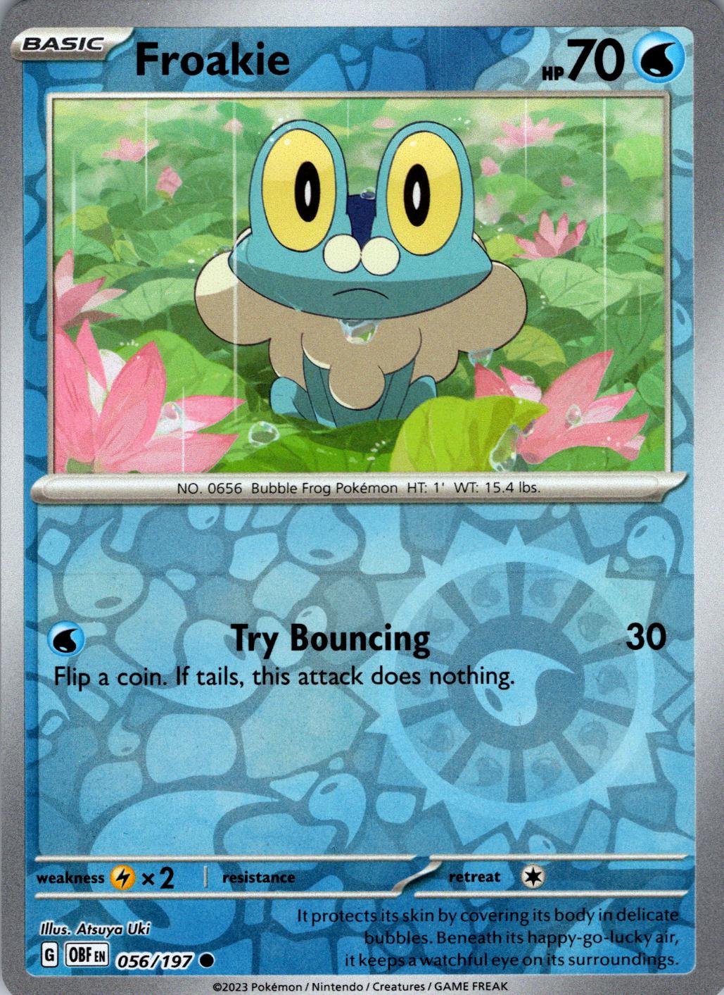 Froakie [Reverse Holo]