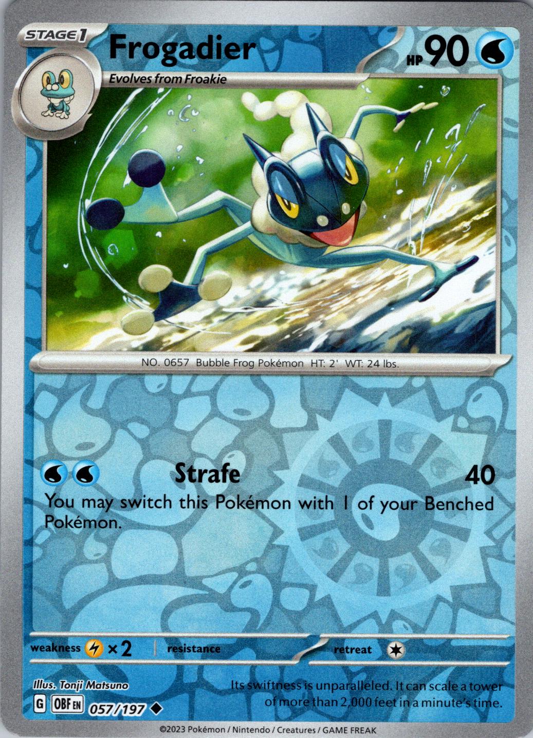 Frogadier [Reverse Holo]