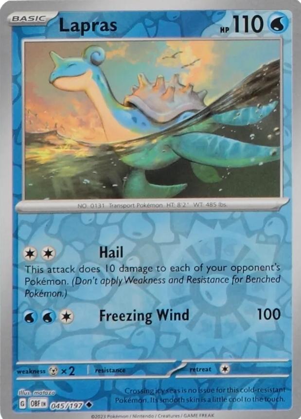 Lapras [Reverse Holo]
