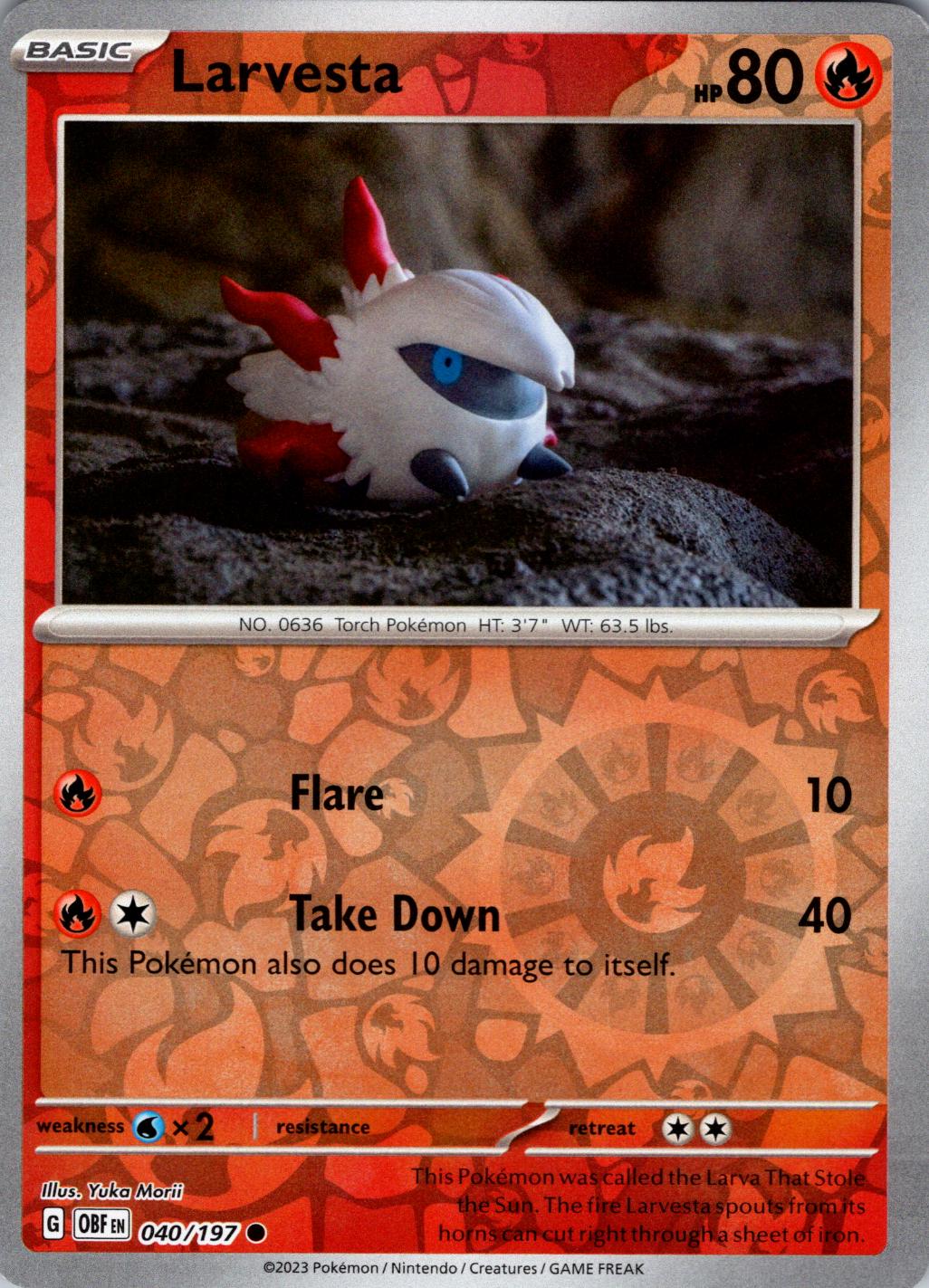 Larvesta [Reverse Holo]