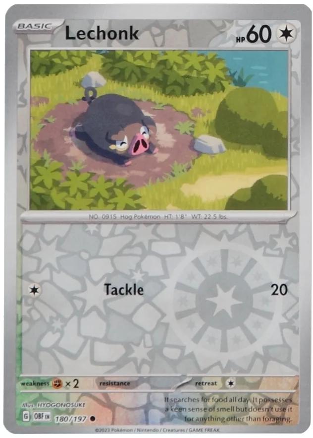 Lechonk [Reverse Holo]