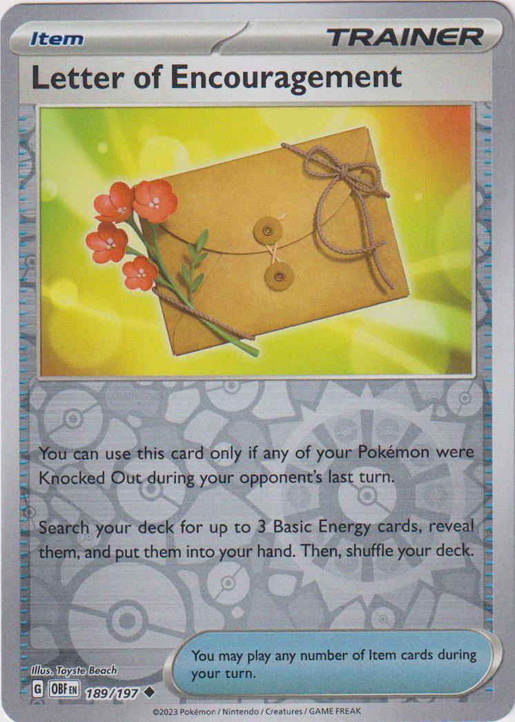Letter of Encouragement [Reverse Holo]