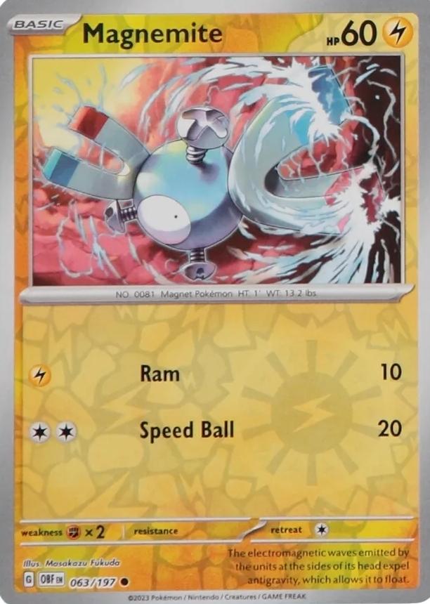 Magnemite [Reverse Holo]