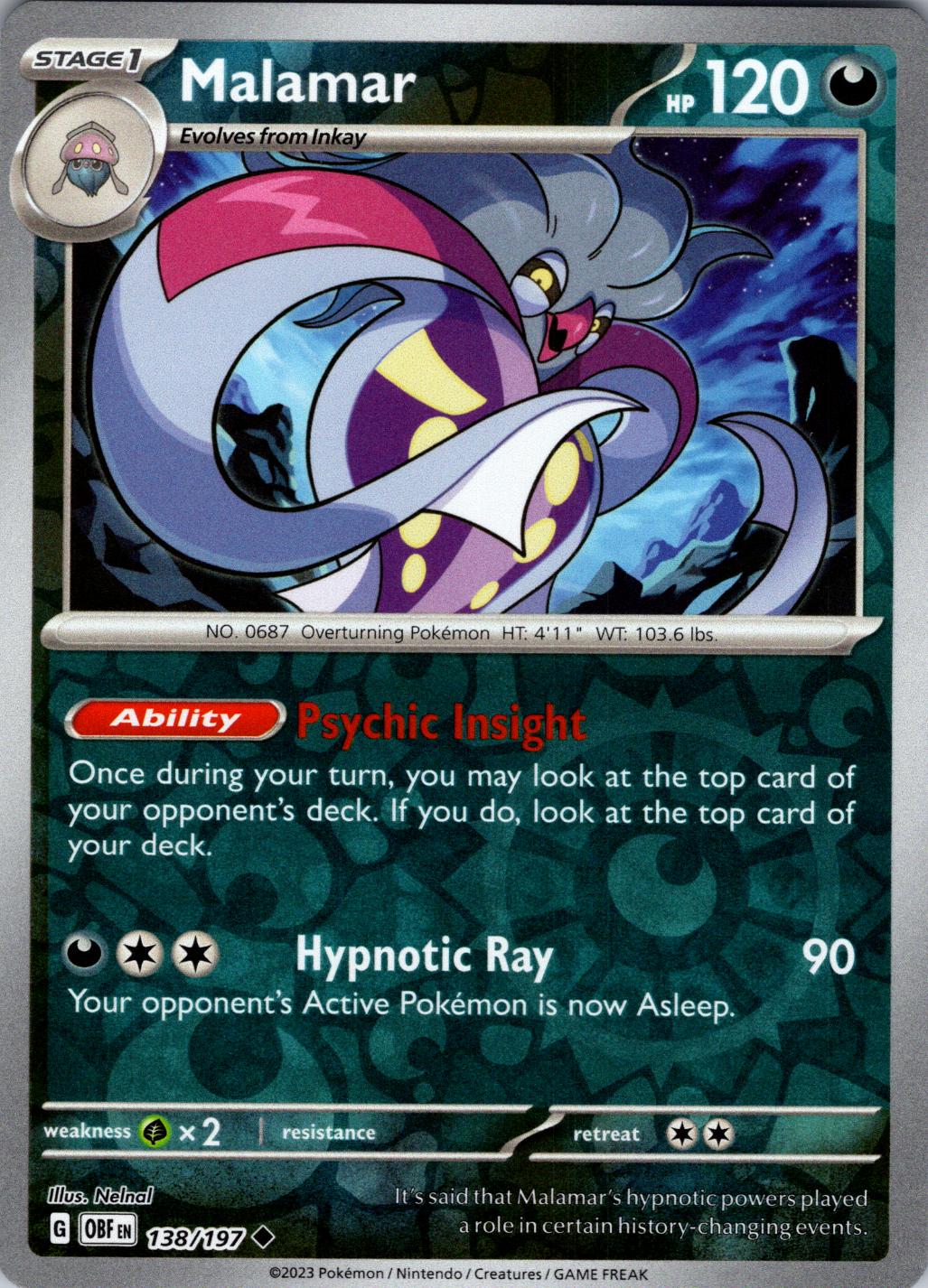 Malamar [Reverse Holo]