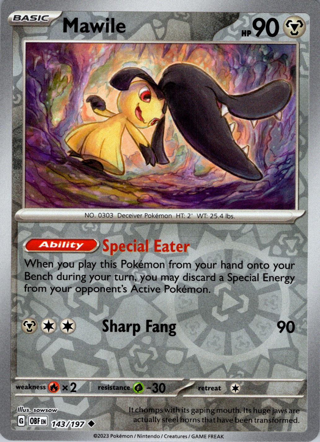 Mawile [Reverse Holo]