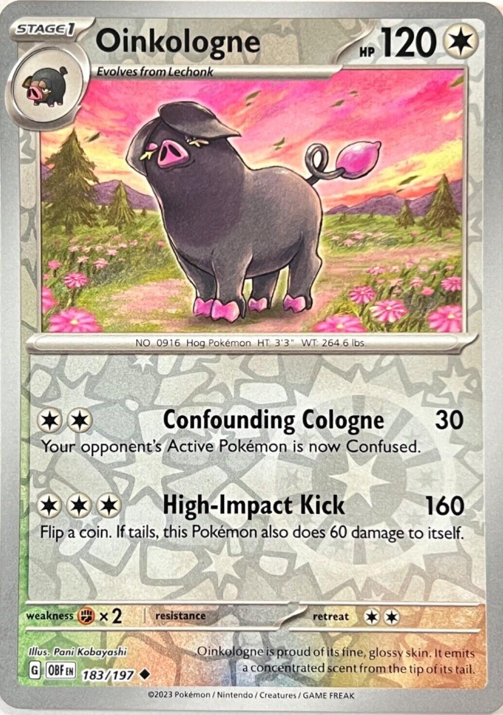Oinkologne [Reverse Holo]