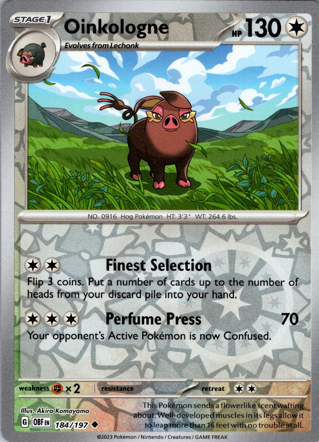 Oinkologne [Reverse Holo]