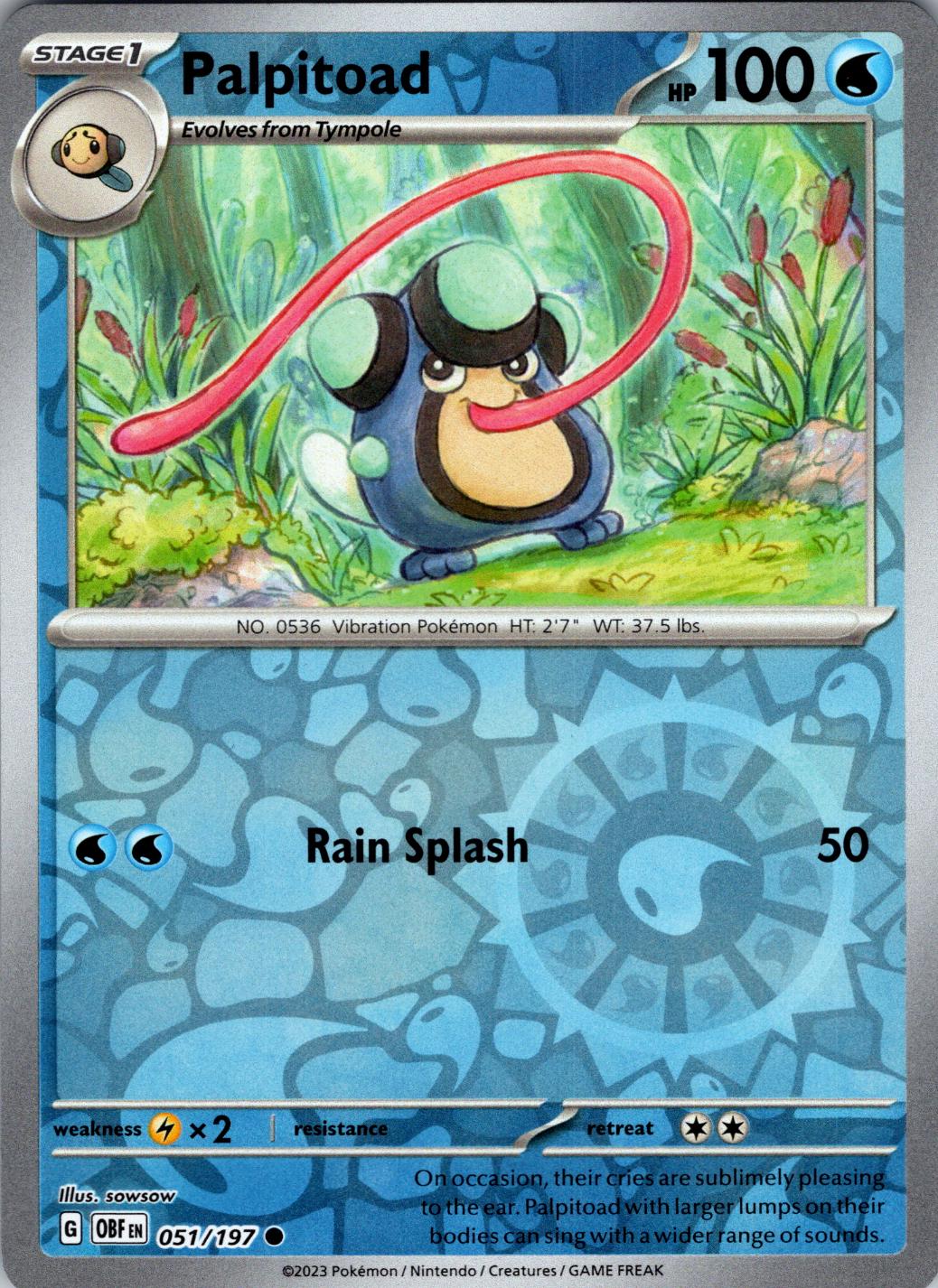 Palpitoad [Reverse Holo]