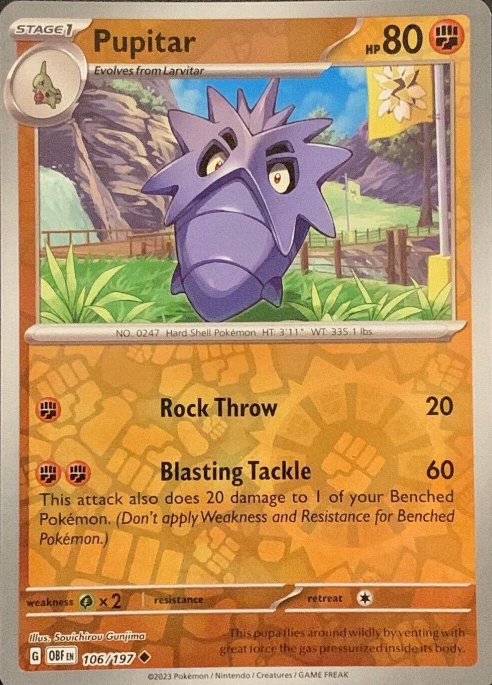 Pupitar [Reverse Holo]