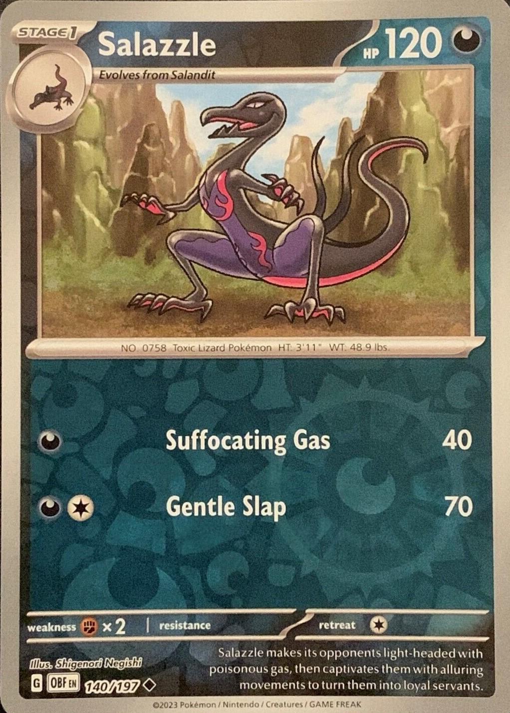 Salazzle [Reverse Holo]