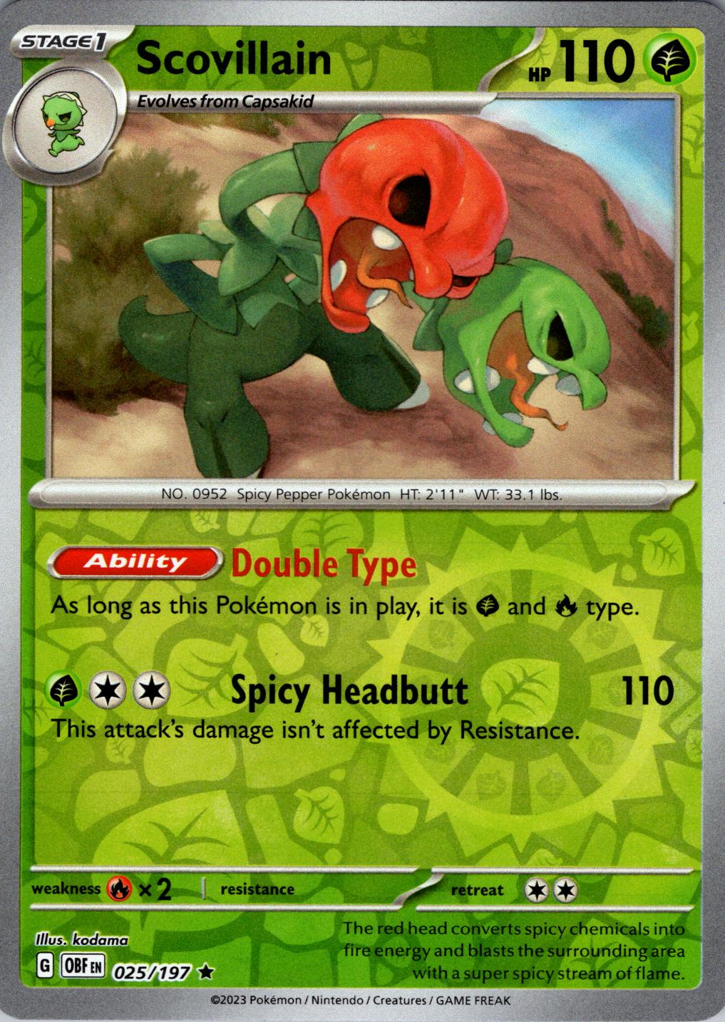 Scovillain [Reverse Holo]
