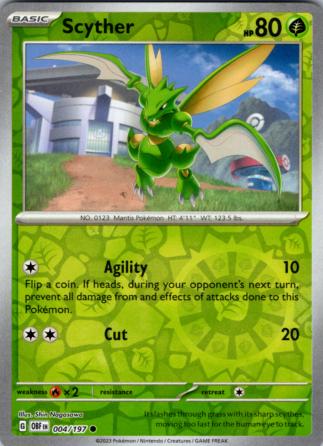Scyther [Reverse Holo]