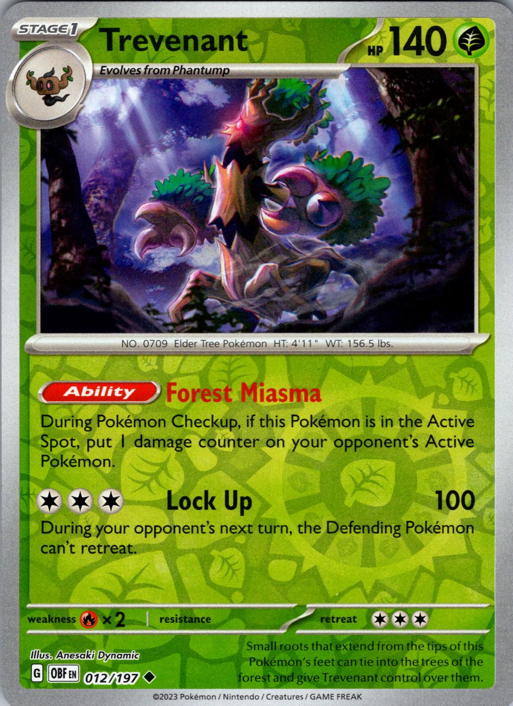 Trevenant [Reverse Holo]