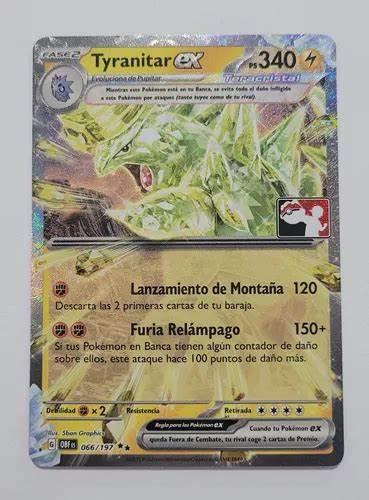 Obsidian Flames Tyranitar Ex [Prize-Pack] Pokémon card