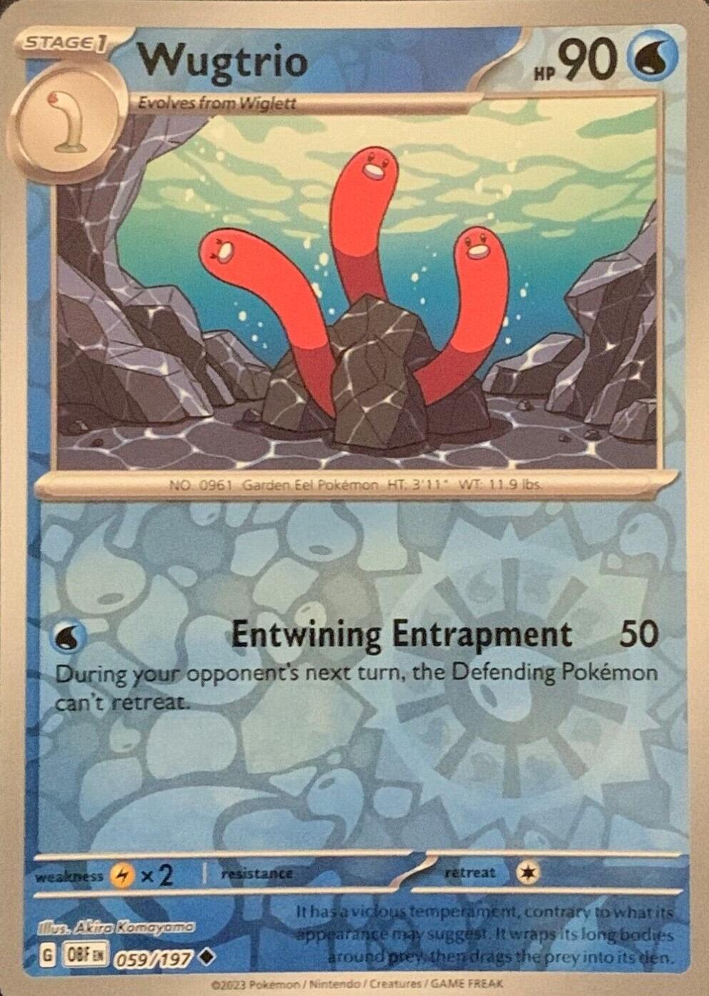Wugtrio [Reverse Holo]