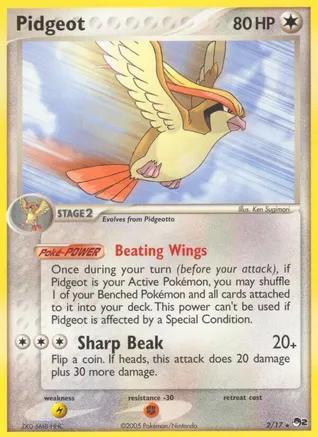 POP Series 2 Pidgeot [Holo] Pokémon card
