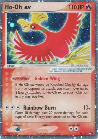 POP Series 3 Ho-Oh EX [Holo] Pokémon card