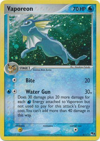 POP Series 3 Vaporeon [Holo] Pokémon card