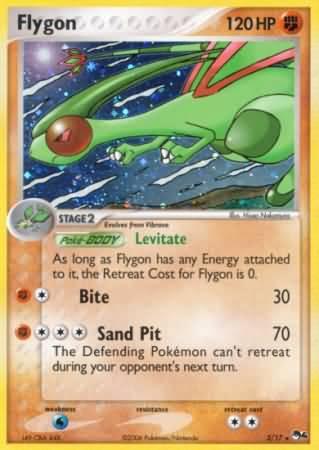 POP Series 4 Flygon [Holo] Pokémon card