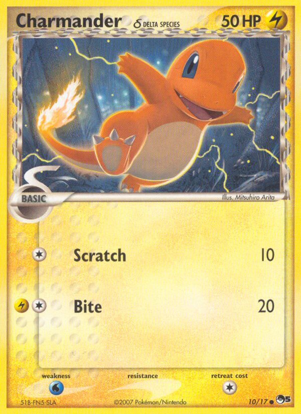 POP Series 5 Charmander Pokémon card