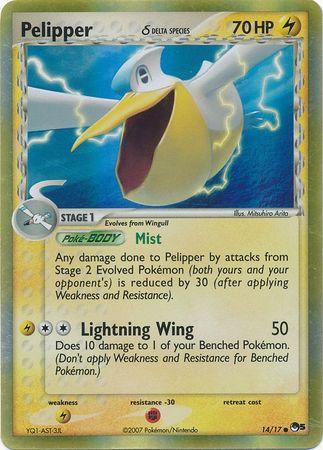 POP Series 5 Pelipper [Holo] Pokémon card