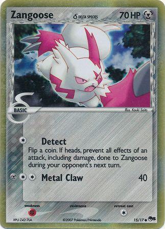 POP Series 5 Zangoose [Holo] Pokémon card