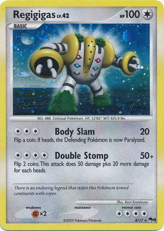 POP Series 9 Regigigas [Holo] Pokémon card