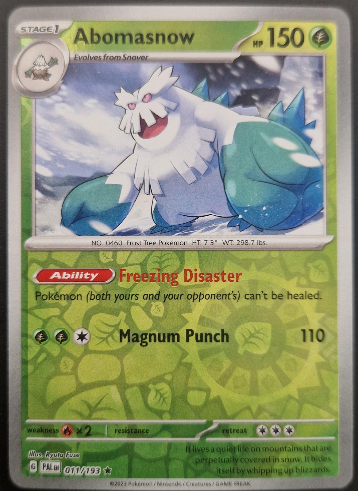 Abomasnow [Reverse Holo]