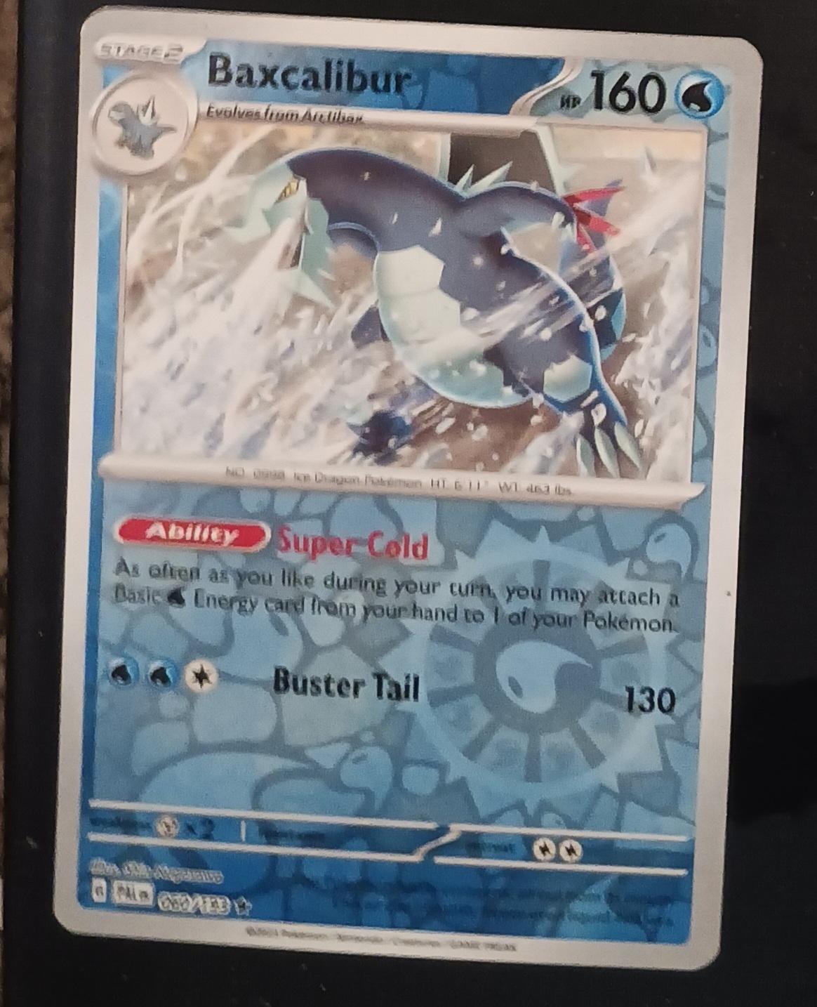 Baxcalibur [Reverse Holo]