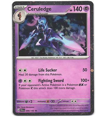 Paldea Evolved Ceruledge [Cosmos-Holo] Pokémon card