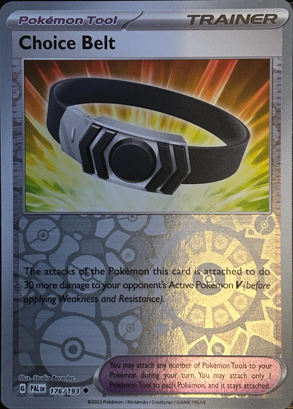 Choice Belt [Reverse Holo]