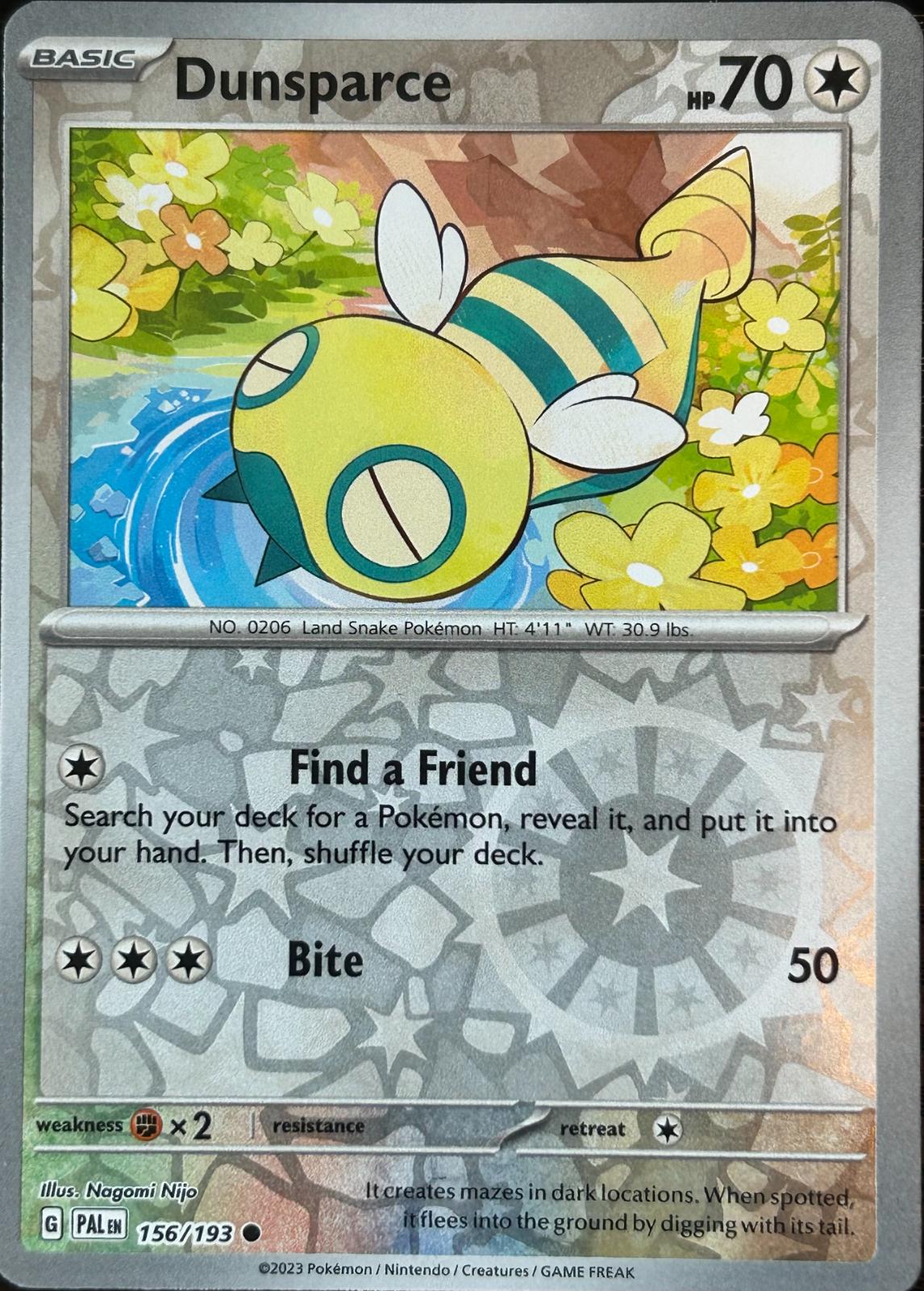 Dunsparce [Reverse Holo]