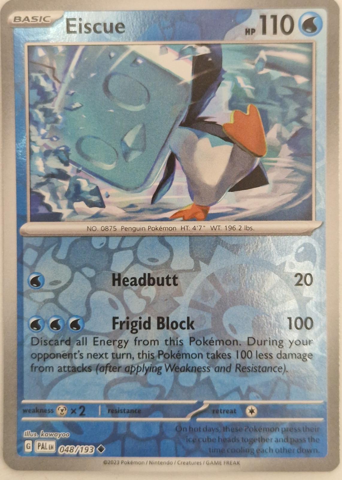 Eiscue [Reverse Holo]