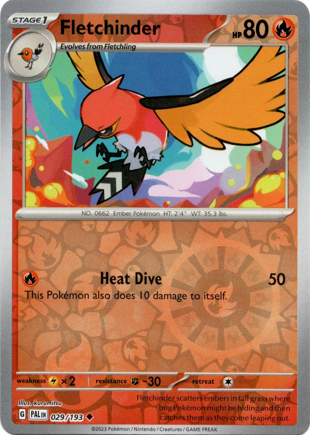 Fletchinder [Reverse Holo]