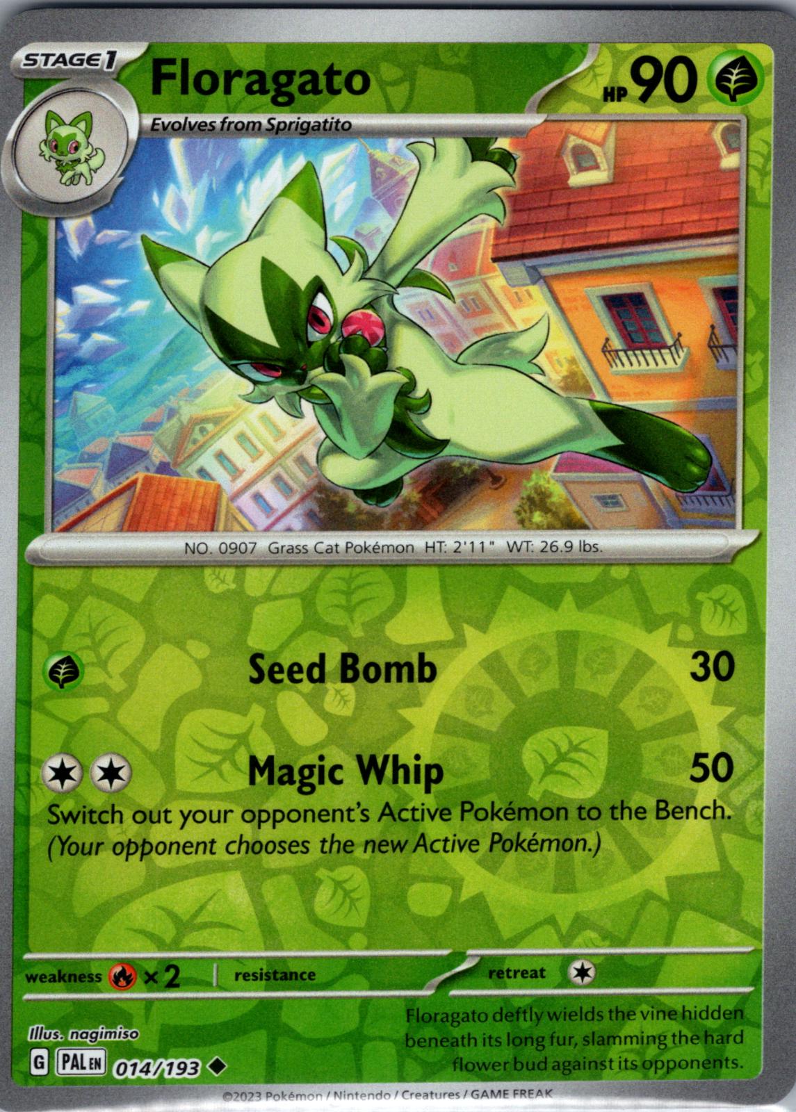 Floragato [Reverse Holo]