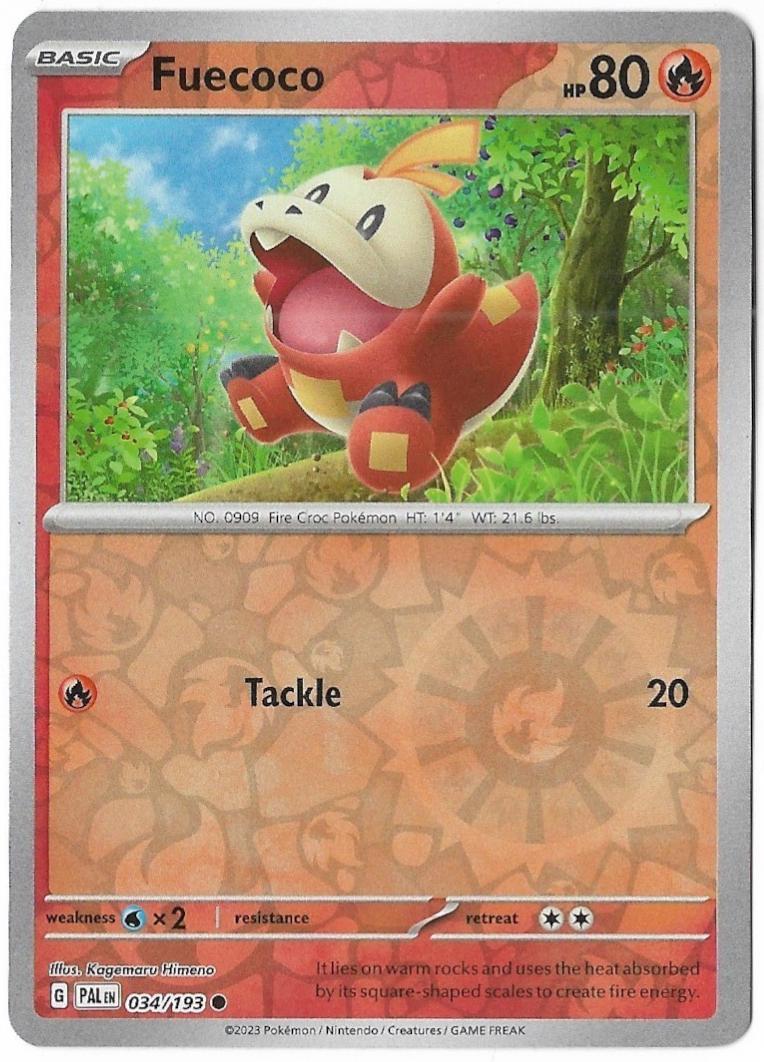 Fuecoco [Reverse Holo]