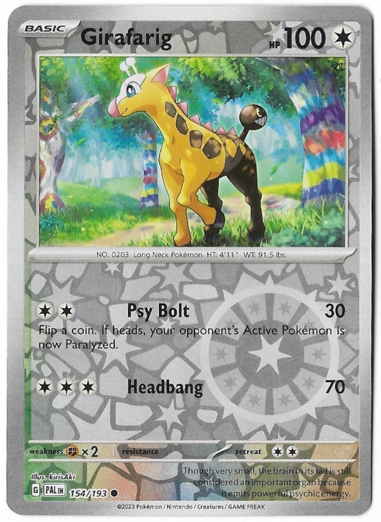 Girafarig [Reverse Holo]