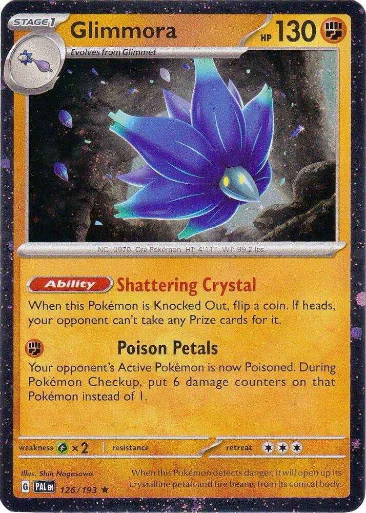 Paldea Evolved Glimmora [Cosmos-Holo] Pokémon card