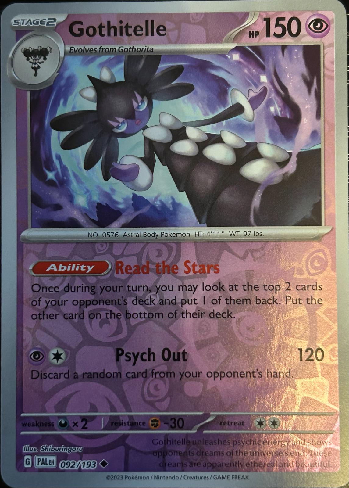 Gothitelle [Reverse Holo]