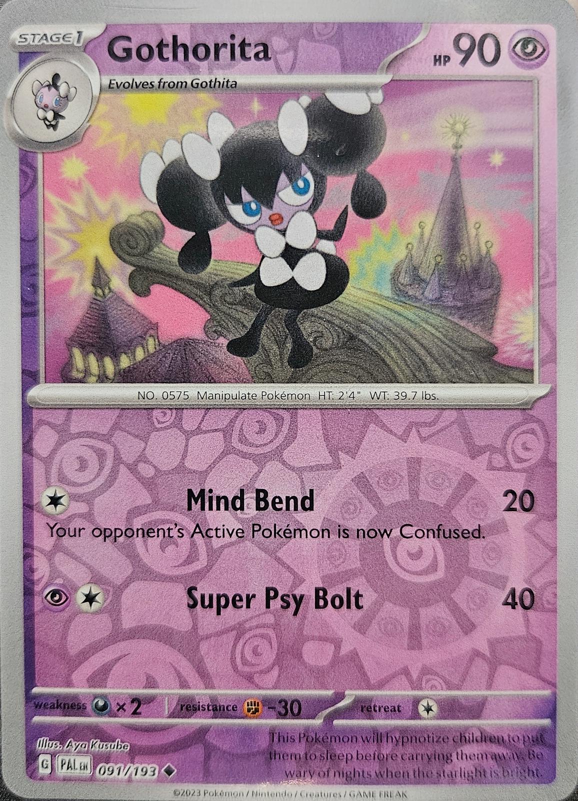 Gothorita [Reverse Holo]