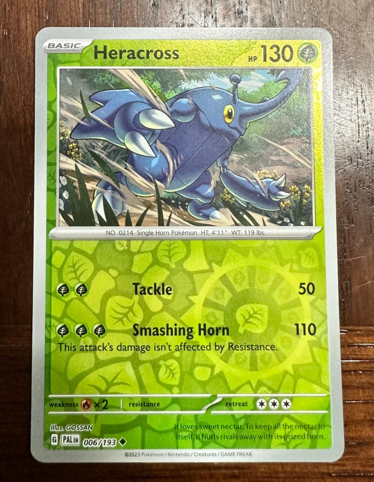 Heracross [Reverse Holo]