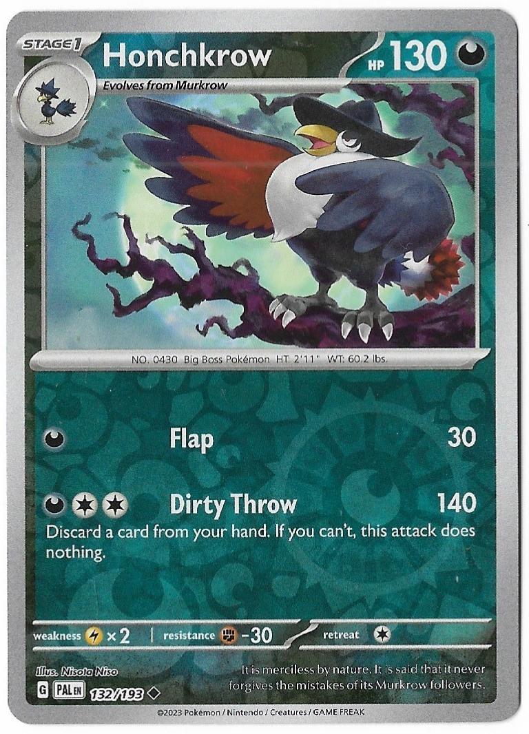 Honchkrow [Reverse Holo]