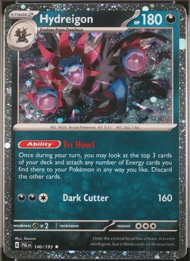 Paldea Evolved Hydreigon [Cosmos-Holo] Pokémon card