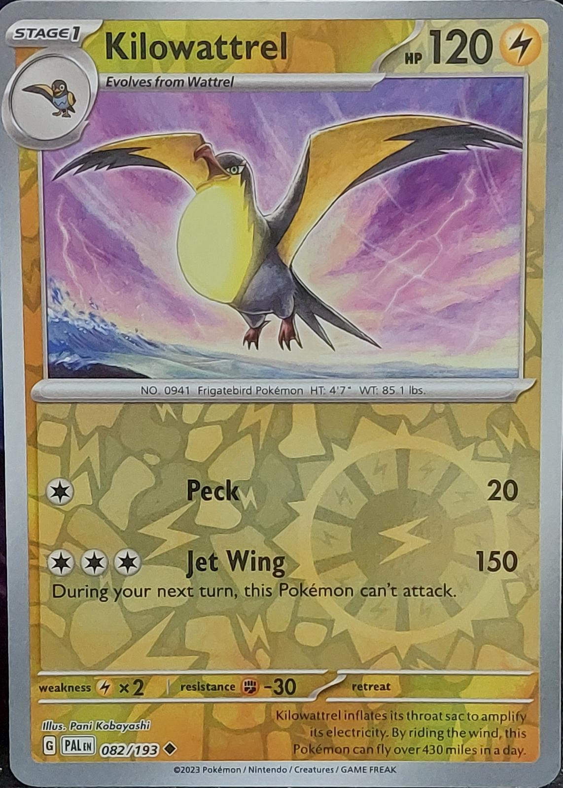 Kilowattrel [Reverse Holo]