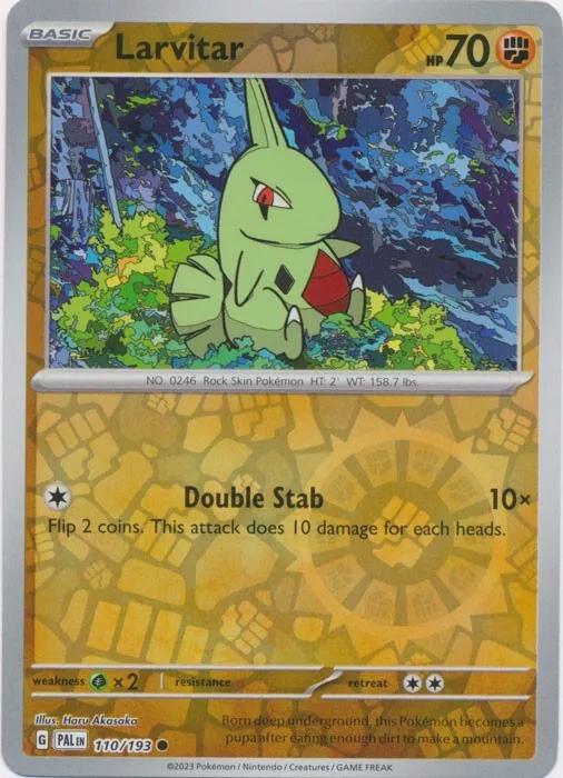Larvitar [Reverse Holo]